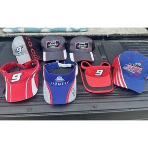 NASCAR Hat Lot - 7 Hats. Xfinity - #9 - Daytona‎ 500 - Farmers - Dodge